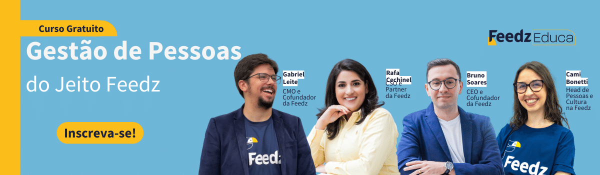 Faça sua inscrição no Curso Gestão de Pessoas do Jeito Feedz