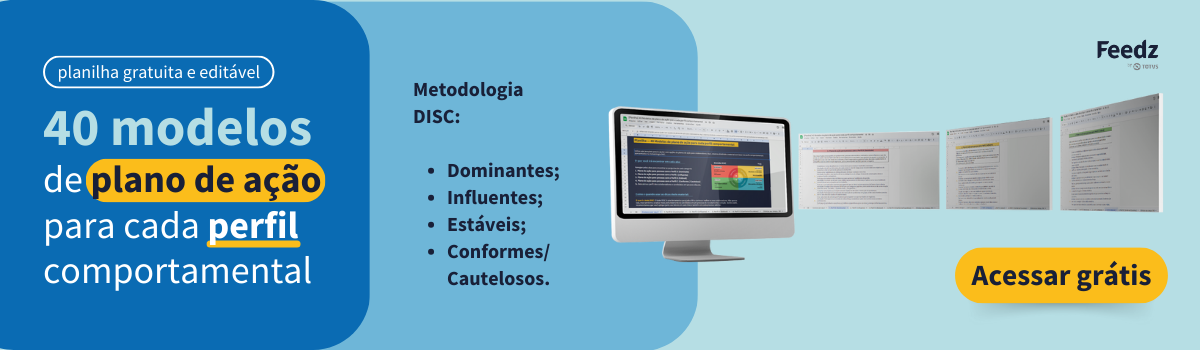 Modelos de plano de ação para cada perfil comportamental